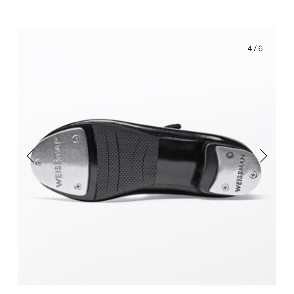 Weissman Black Dress Shoes with Split Sole Design